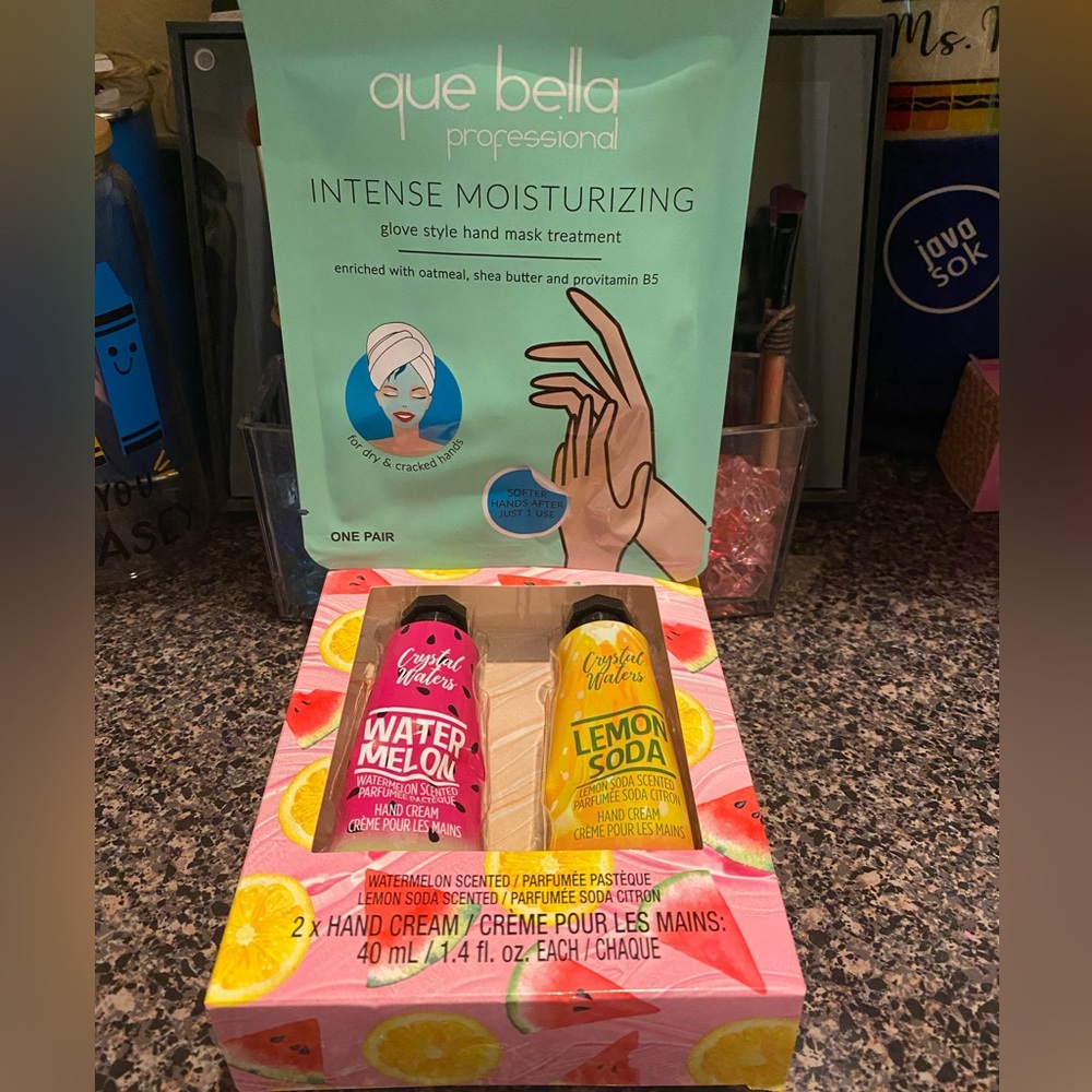 Hand Cream and Mask